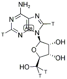 ADENOSINE, [2,8,5'-3H]- Struktur