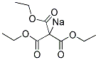 TRIETHYL METHANETRICARBOXYLATE, SODIUM DERIVATIVE Struktur