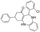 2,10-DIAZA-9-(2-CHLOROPHENYL)-5-PHENYLTRICYCLO[9.4.0.0(3,8)]PENTADECA-1(15),3(8),11(12),13-TETRAEN-7-ONE Struktur