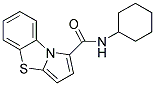 N-CYCLOHEXYLPYRROLO[2,1-B]BENZOTHIAZOLE-1-CARBOXAMIDE Struktur