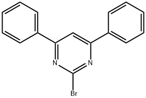 2-BROMO-4,6-DIPHENYLPYRIMIDINE Struktur