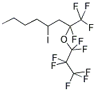 1,1,1,2-TETRAFLUORO-2-(HEPTAFLUORO-1-PROPOXY)-4-IODOOCTANE Struktur