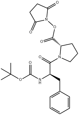 BOC-D-PHE-PRO-OSU Struktur