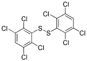 DI(2,3,5,6-TETRACHLOROPHENYL) DISULFIDE Struktur