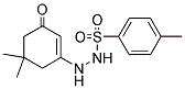 5,5-DIMETHYL-3-(2-((4-METHYLPHENYL)SULFONYL)HYDRAZINO)CYCLOHEX-2-EN-1-ONE Struktur