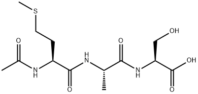 AC-MET-ALA-SER-OH Struktur