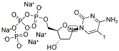 DCTP, [5-3H] TETRASODIUM SALT Struktur