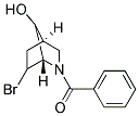 (6-BROMO-7-HYDROXY-2-AZABICYCLO[2.2.1]HEPT-2-YL)(PHENYL)METHANONE Struktur