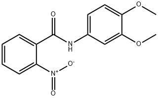 N-(3,4-DIMETHOXYPHENYL)(2-NITROPHENYL)FORMAMIDE Struktur