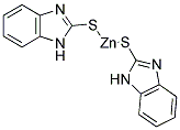 2-MERCAPTOBENZIMIDAZOLE ZINC SALT Struktur