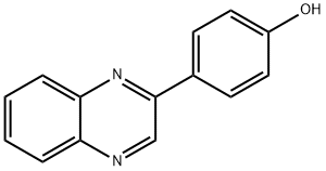 4-QUINOXALIN-2-YLPHENOL Struktur