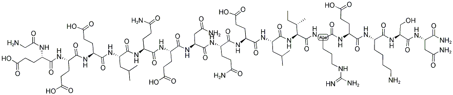 (GLU3,4,7,10,14)-CONANTOKIN G Struktur