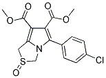 DIMETHYL 5-(4-CHLOROPHENYL)-2-OXO-2,3-DIHYDRO-1H-2LAMBDA4-PYRROLO[1,2-C][1,3]THIAZOLE-6,7-DICARBOXYLATE Struktur