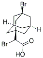 BROMO(3-BROMO-1-ADAMANTYL)ACETIC ACID Struktur