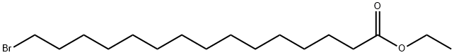 ETHYL 15-BROMOPENTADECANOATE Struktur