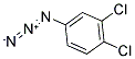 3,4-DICHLOROPHENYL AZIDE Struktur