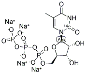 THYMIDINE 5'-TRIPHOSPHATE, [2-14C] TETRASODIUM SALT Struktur