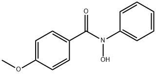 N-HYDROXY-4-METHOXY-N-PHENYL-BENZAMIDE Struktur