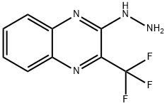 2-HYDRAZINO-3-(TRIFLUOROMETHYL)QUINOXALINE Struktur