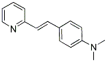 2-[4-(DIMETHYLAMINO)STYRYL]PYRIDINE Struktur