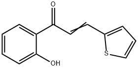 (E)-1-(2-HYDROXYPHENYL)-3-(2-THIENYL)-2-PROPEN-1-ONE Struktur