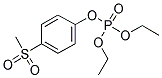 FENSULFOTHION-OXON-SULFONE Struktur