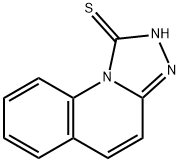 [1,2,4]TRIAZOLO[4,3-A]QUINOLINE-1-THIOL Struktur