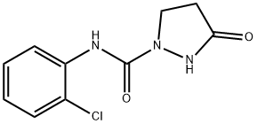 N-(2-CHLOROPHENYL)-3-OXO-1-PYRAZOLIDINECARBOXAMIDE Struktur