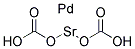 PALLADIUM ON STRONTIUM CARBONATE, REDUCED Structure