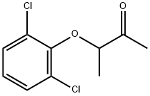 3-(2,6-DICHLOROPHENOXY)-2-BUTANONE Struktur