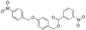 4-[(4-NITROBENZYL)OXY]BENZYL 3-NITROBENZENECARBOXYLATE Struktur