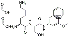 H-LYS-SER-4M-BETANA 2FORMATE Struktur