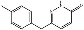 6-(4-METHYLBENZYL)-3-PYRIDAZINOL Struktur