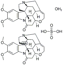 BRUCINE SULFATE HYDRATE Struktur