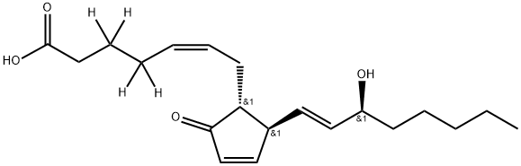 Prostaglandin A2-d4 Struktur