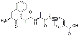 H-PHE-ALA-ALA-4-ABZ-OH Struktur