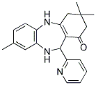 2,10-DIAZA-5,5,13-TRIMETHYL-9-(2-PYRIDYL)TRICYCLO[9.4.0.0(3,8)]PENTADECA-1(11),3(8),12,14-TETRAEN-7-ONE Struktur