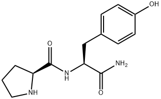 H-PRO-TYR-NH2 HCL Struktur