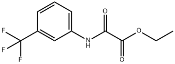 ETHYL 2-OXO-2-[3-(TRIFLUOROMETHYL)ANILINO]ACETATE Struktur