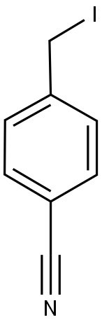 4-CYANO-BENZYLIODIDE Struktur