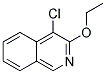 3-ETHOXY-4-CHLOROISOQUINOLINE Struktur