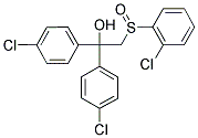 1,1-BIS(4-CHLOROPHENYL)-2-[(2-CHLOROPHENYL)SULFINYL]-1-ETHANOL Struktur