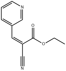 ETHYL 2-NITRILO-3-(3-PYRIDYL)PROP-2-ENOATE Struktur