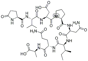 PYR-VAL-ASP-PRO-ASN-ILE-GLN-ALA-OH Struktur