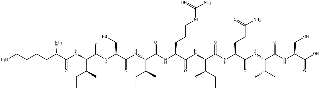 IL-1 RECEPTOR PEPTIDE (HUMAN) Struktur