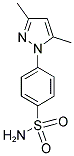 4-(3,5-DIMETHYL-PYRAZOL-1-YL)-BENZENESULFONAMIDE Struktur