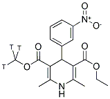 NITRENDIPINE, [5-METHYL-3H]- Struktur