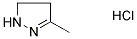 3-METHYL-4,5-DIHYDRO-1H-PYRAZOLE HYDROCHLORIDE Struktur