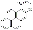 [7,10-14C]BENZO[A]PYRENE Struktur