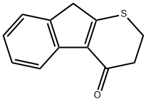 2,3-DIHYDROINDENO[2,1-B]THIOPYRAN-4(9H)-ONE Struktur